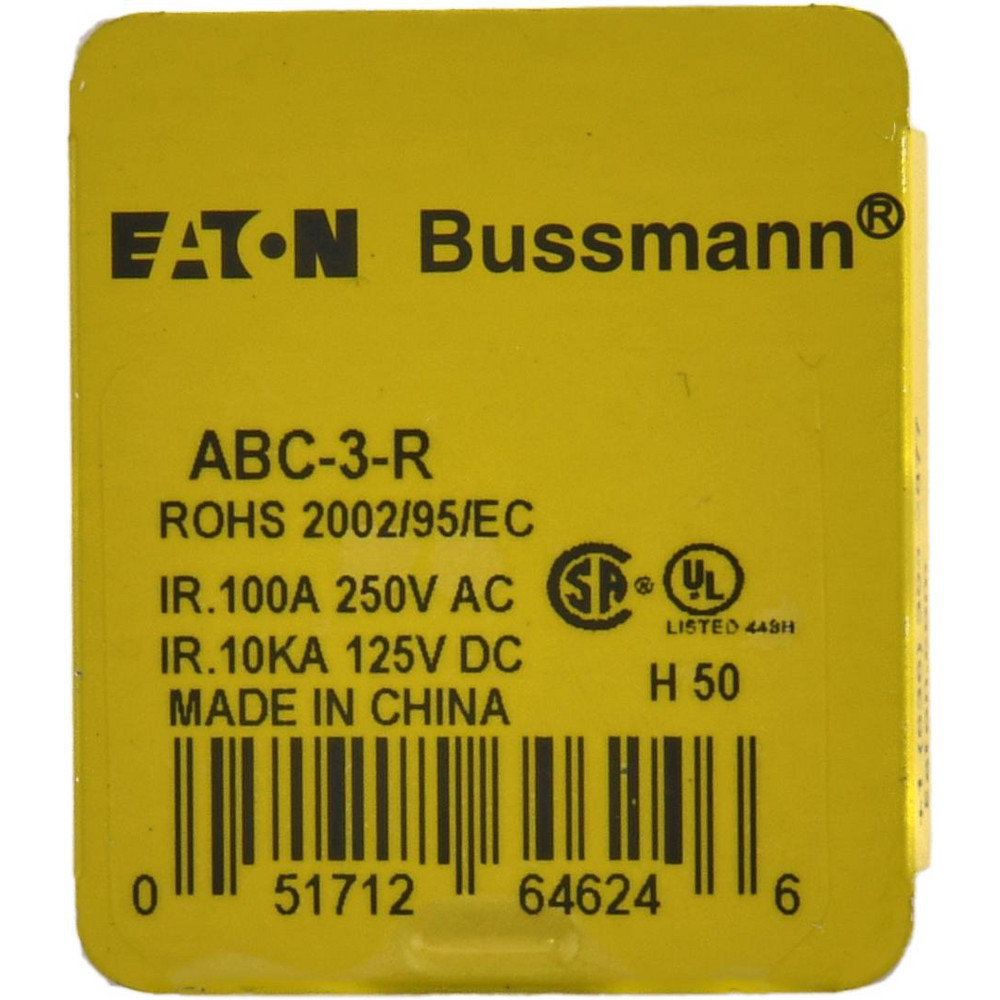 Cooper Bussmann Mini Fuse: Time Delay, 250 V, 0.10 A - MDA-1/10-R