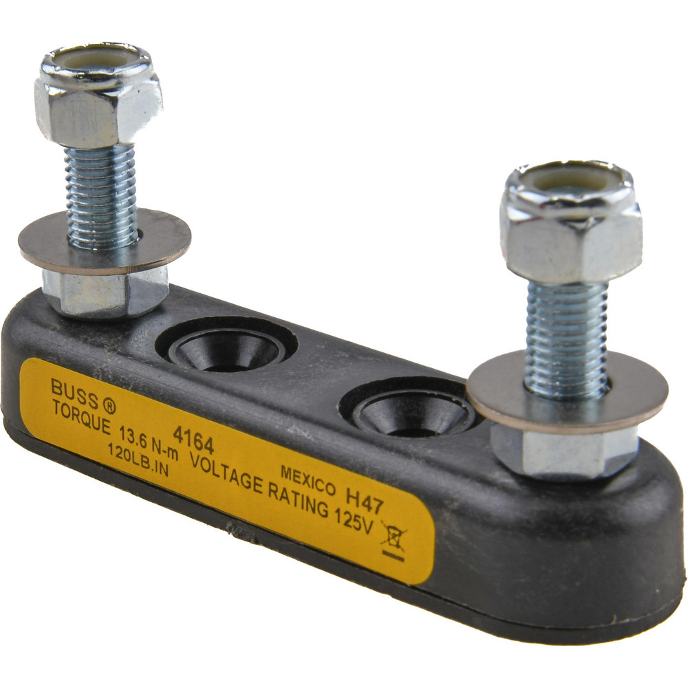 Cooper Bussmann 1 Pole, 125 VAC, 800 Amp, Screw Mount Fuse Block - 4164