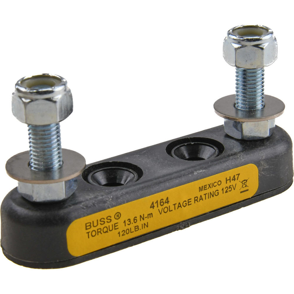 Cooper Bussmann 1 Pole, 125 VAC, 800 Amp, Screw Mount Fuse Block - 4164
