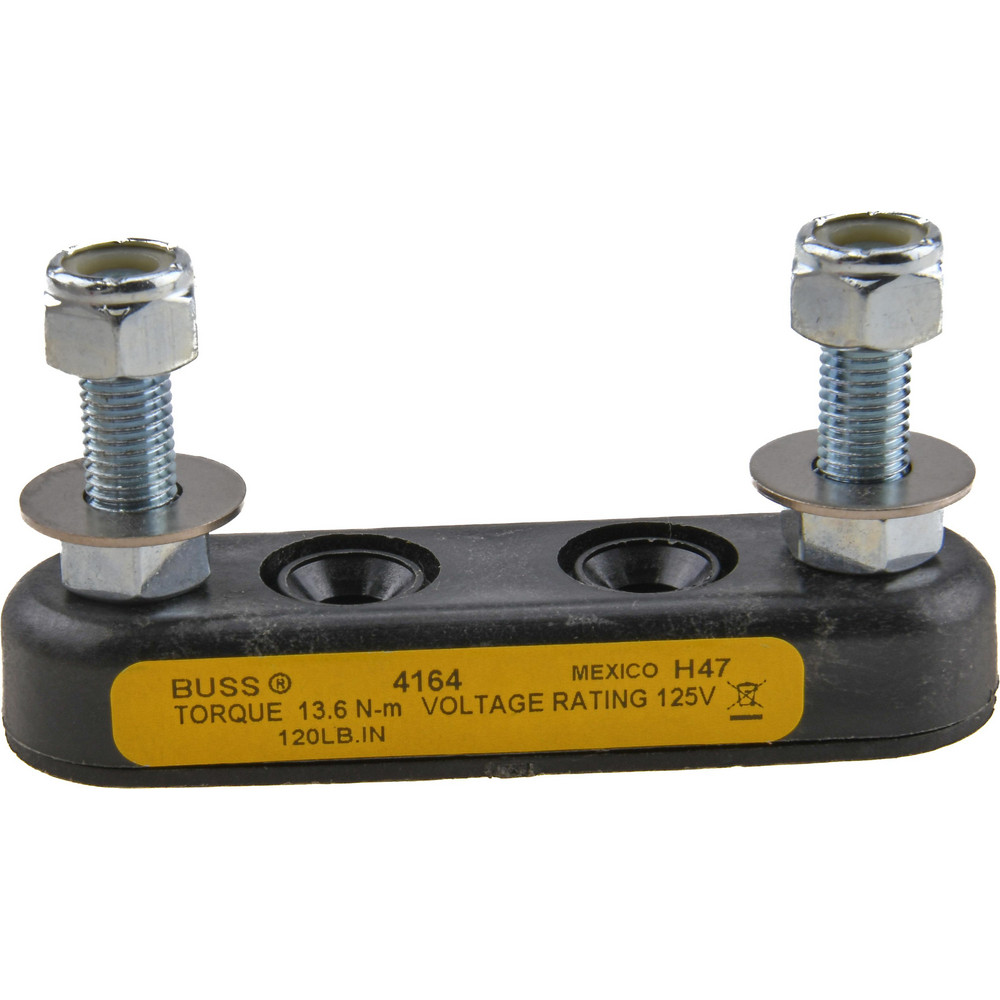 Cooper Bussmann 1 Pole, 125 VAC, 800 Amp, Screw Mount Fuse Block - 4164