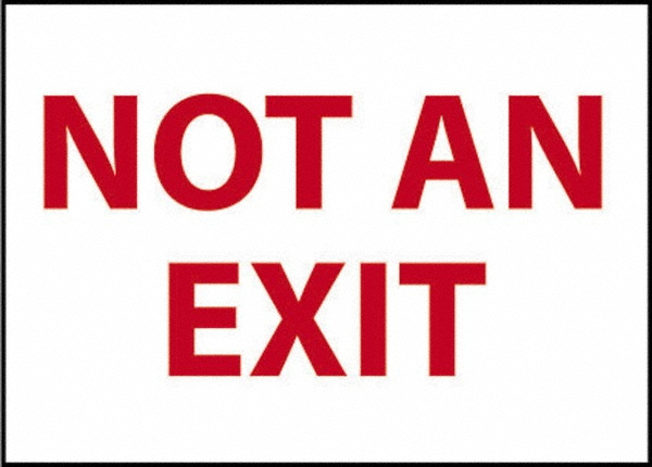 Lithonia Lighting Combination Exit Signs: Mounting Type: Ceiling Mount; Number of Faces: 2; Lamp Type: LED - 164UF3