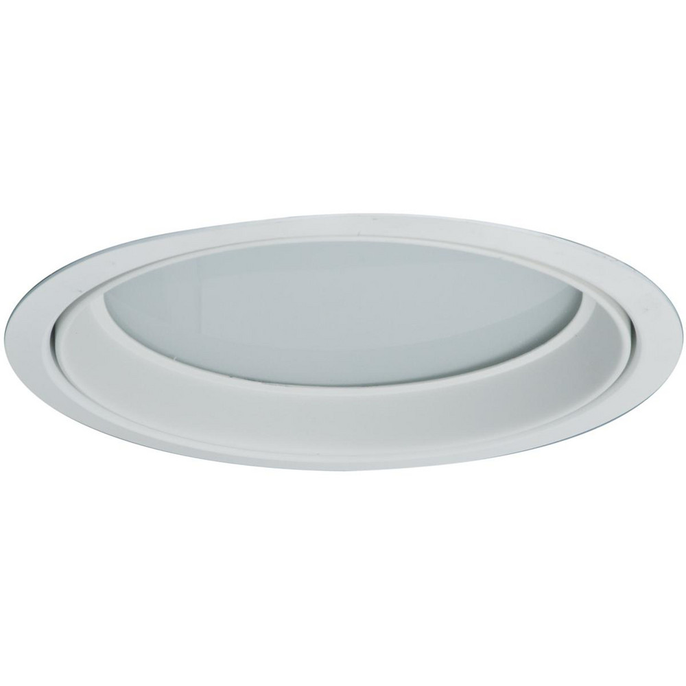 Cooper Lighting 7-3/4 Inch Wide, Water Resistant, White Fixture Baffle Trim - 406WWB