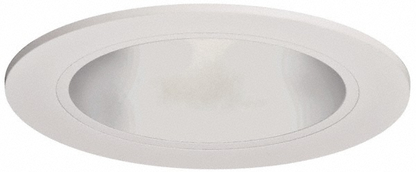 Cooper Lighting 7-3/4 Inch Wide, Water Resistant, White Fixture Baffle Trim - 406WWB