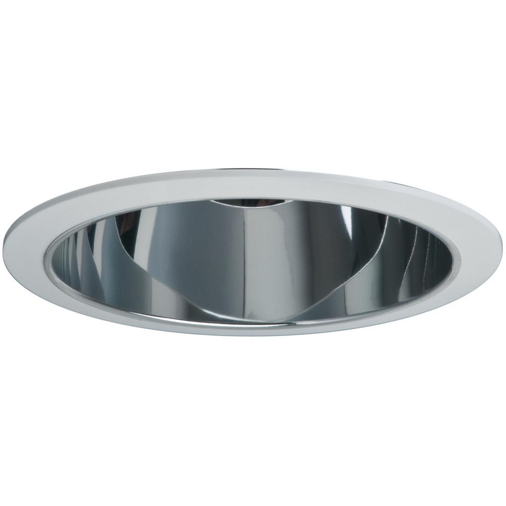 Cooper Lighting 7-3/4 Inch Wide, Water Resistant, White Fixture Baffle Trim - 406WWB