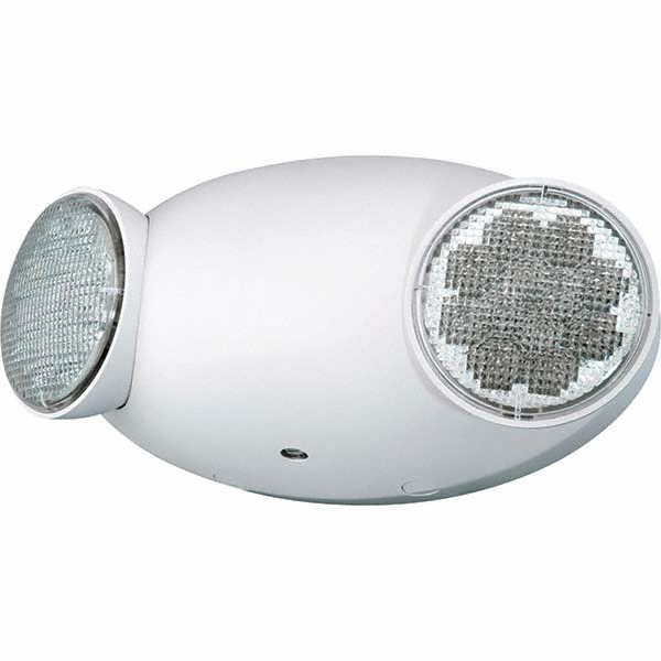Lithonia Lighting Combination Exit Signs: Mounting Type: Surface Mount, Wall Mount, Ceiling Mount; Number of Faces: 2; Lamp Type: LED - 388073