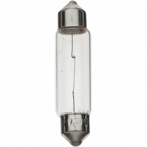 Value Collection 10 Qty 1 Pack 12 Volt, Incandescent Miniature & Specialty T2-1/4 Lamp - BD7483