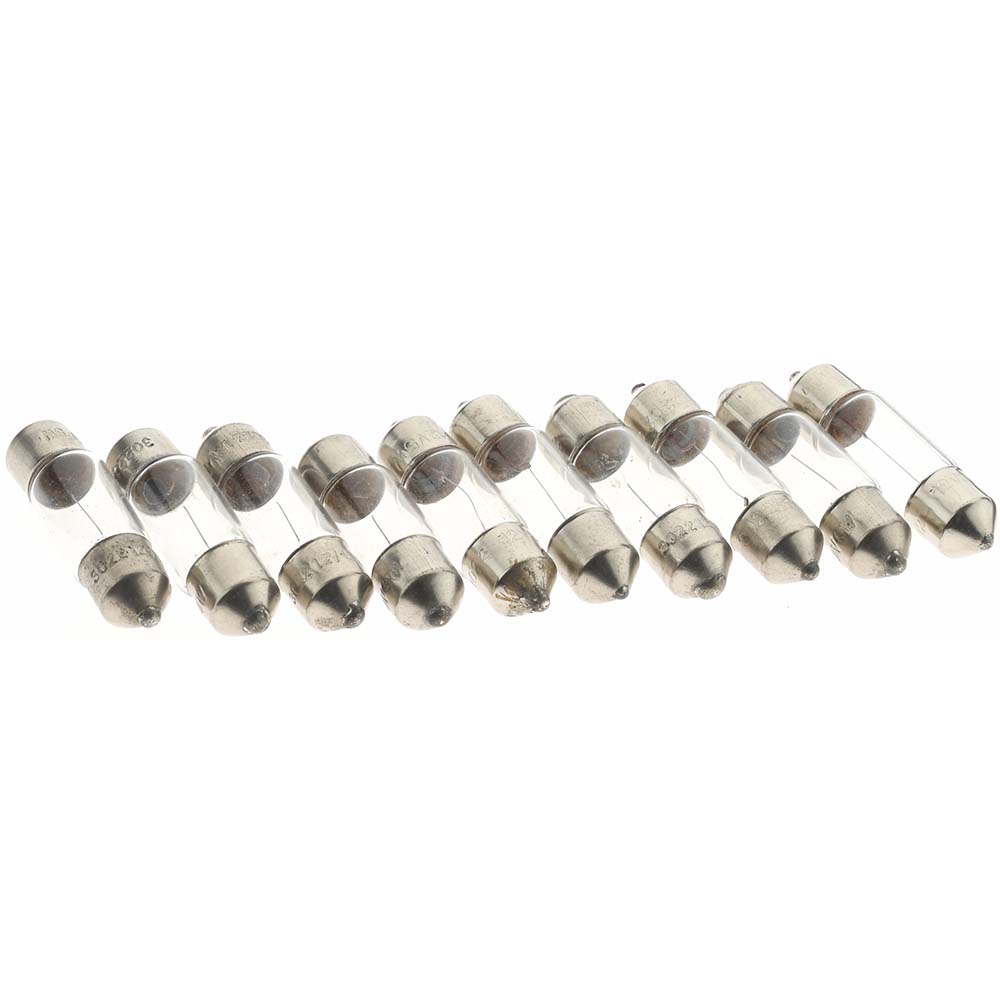 Value Collection 10 Qty 1 Pack 12 Volt, Incandescent Miniature & Specialty T2-1/4 Lamp - BD7483