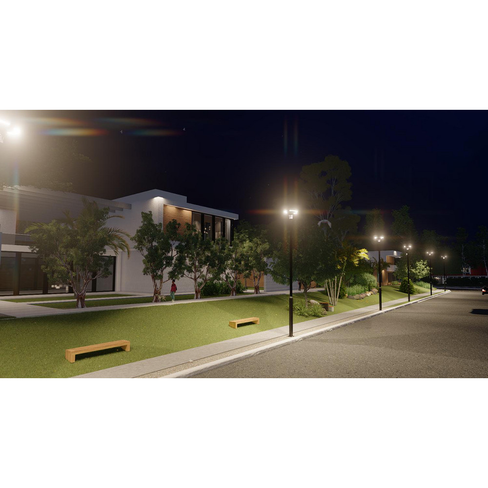 eLEDing Landscape Light Fixtures: Type of Fixture: Solar Post Light; Mounting Type: Coupler Mount; Lamp Type: LED; Housing Material: Aluminum - EE820W-RH15N