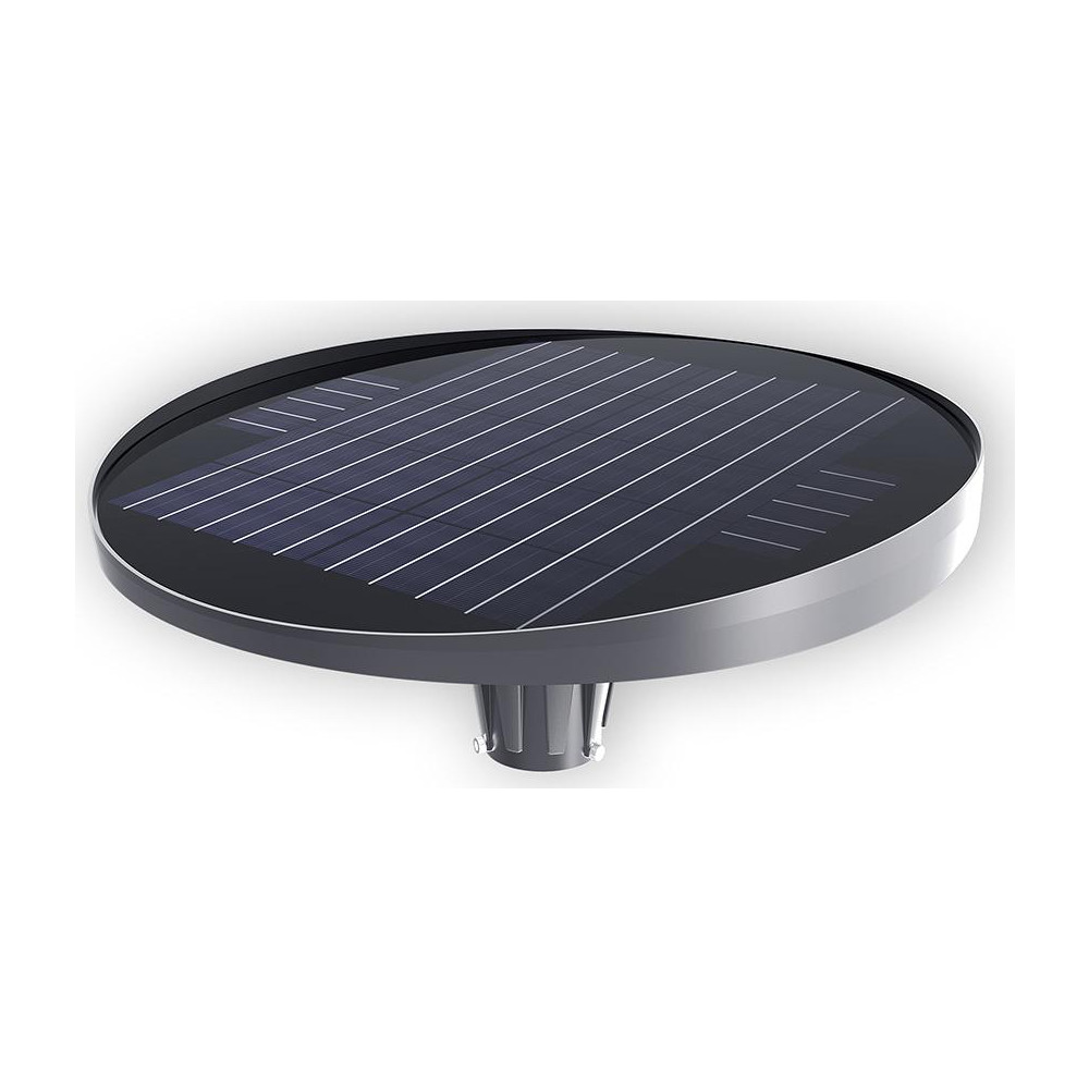 eLEDing Landscape Light Fixtures: Type of Fixture: Solar Post Light; Mounting Type: Coupler Mount; Lamp Type: LED; Housing Material: Aluminum - EE820W-RH15N