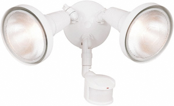 eLEDing Motion Sensing Light Fixtures: Detection Angle: 180; Number of Heads: 1; Detection Distance (Feet): 30 ft - EE805W56-WP