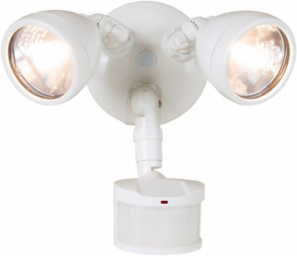 eLEDing Motion Sensing Light Fixtures: Detection Angle: 180; Number of Heads: 1; Detection Distance (Feet): 30 ft - EE805W56-WP