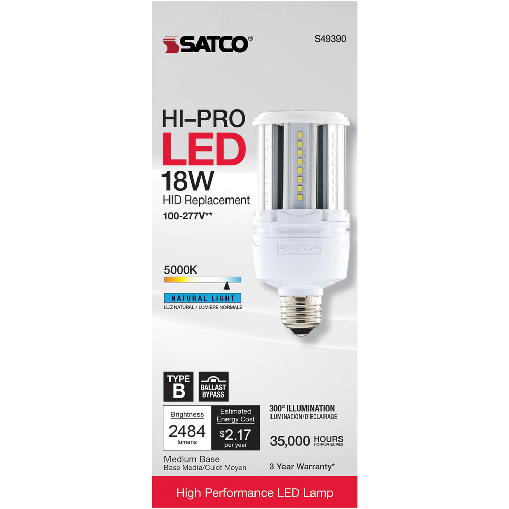 Value Collection LED Lamp: Commercial, Decorative, Industrial, Office & Residential, A19, 11.000W, Medium Screw Base - S29812