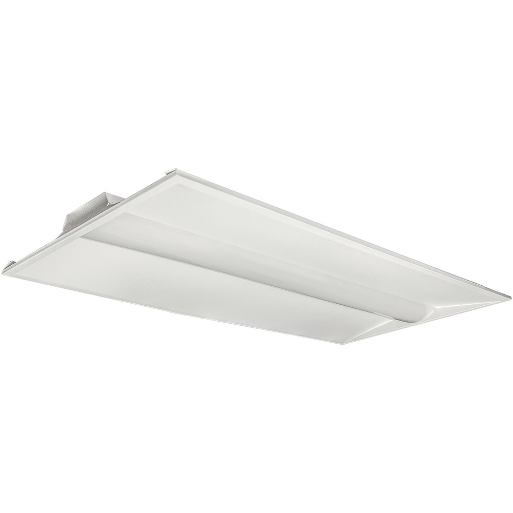 Feit Electric Flat Panel Light Fixtures: Lamp Type: LED; Fixture Color: White; Fixture Shape: Roundback; Lumens: 350; Mounting Location: Ceiling Mount; Recommended Environment: Indoor - CM7.5/840/35/BA