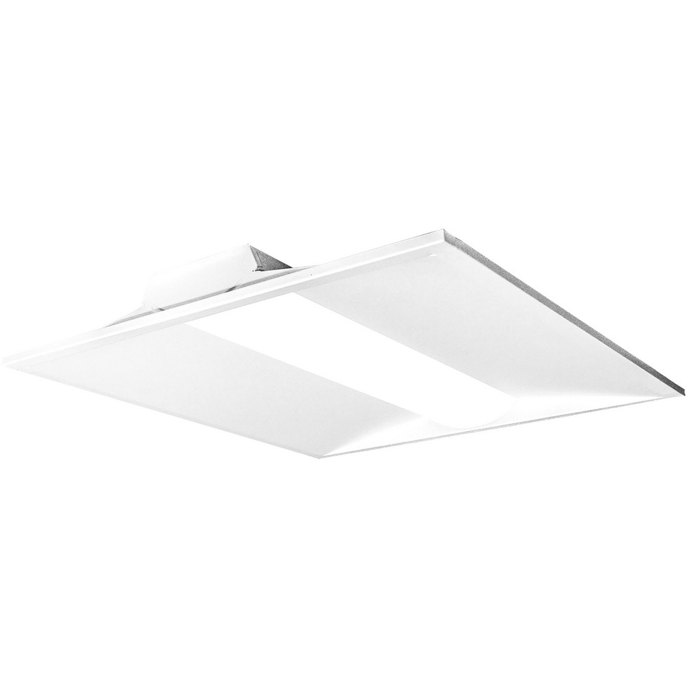 Feit Electric Flat Panel Light Fixtures: Lamp Type: LED; Fixture Color: White; Fixture Shape: Roundback; Lumens: 350; Mounting Location: Ceiling Mount; Recommended Environment: Indoor - CM7.5/840/35/BA