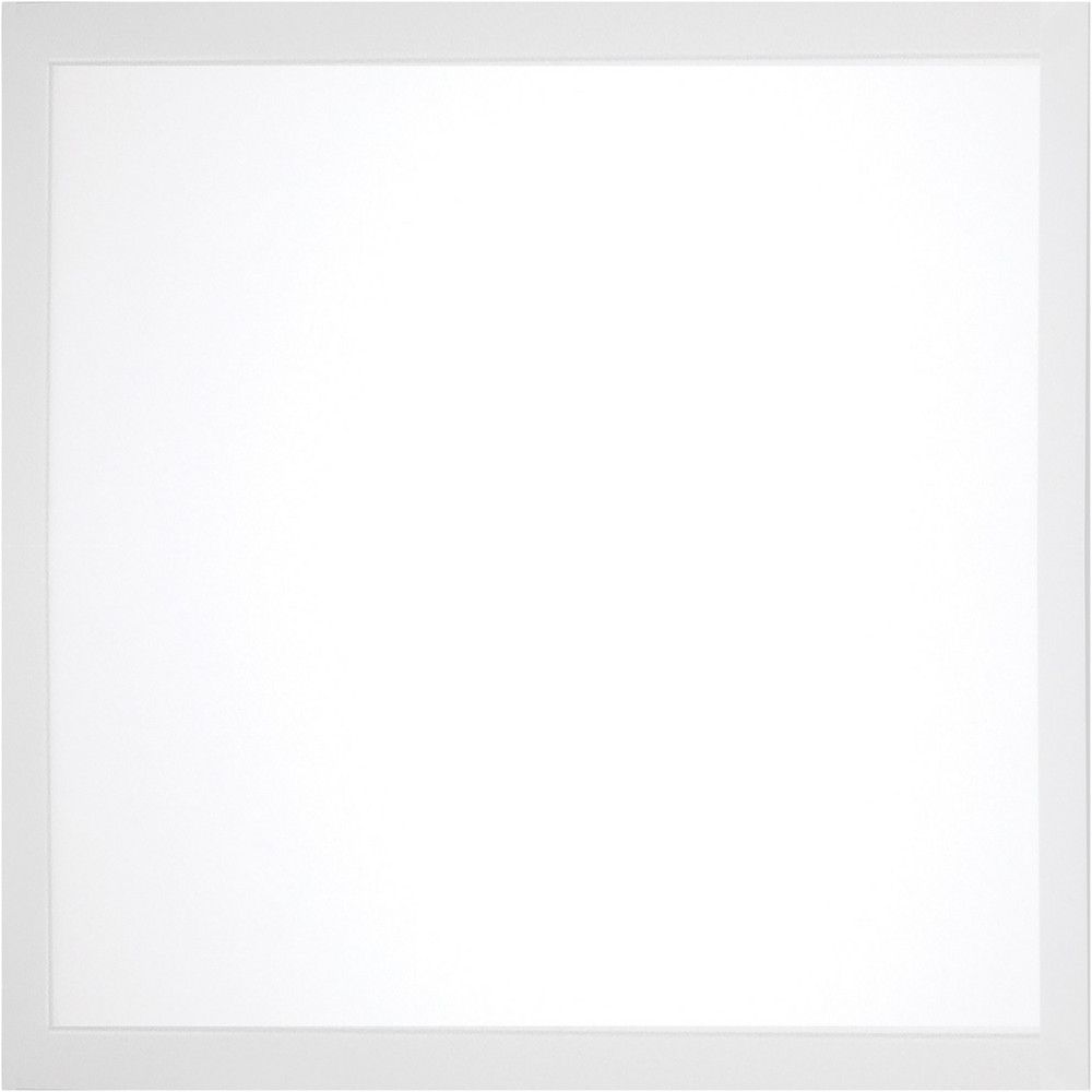 Feit Electric Flat Panel Light Fixtures: Lamp Type: LED; Fixture Color: White; Fixture Shape: Roundback; Lumens: 350; Mounting Location: Ceiling Mount; Recommended Environment: Indoor - CM7.5/840/35/BA