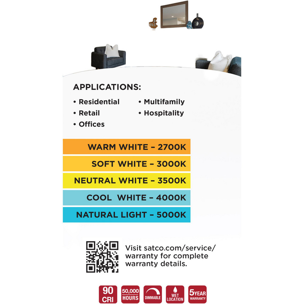 Value Collection LED Lamp: Commercial, Industrial, Office & Residential, T5, 3.000W, Miniature Bi-Pin Base - S11902