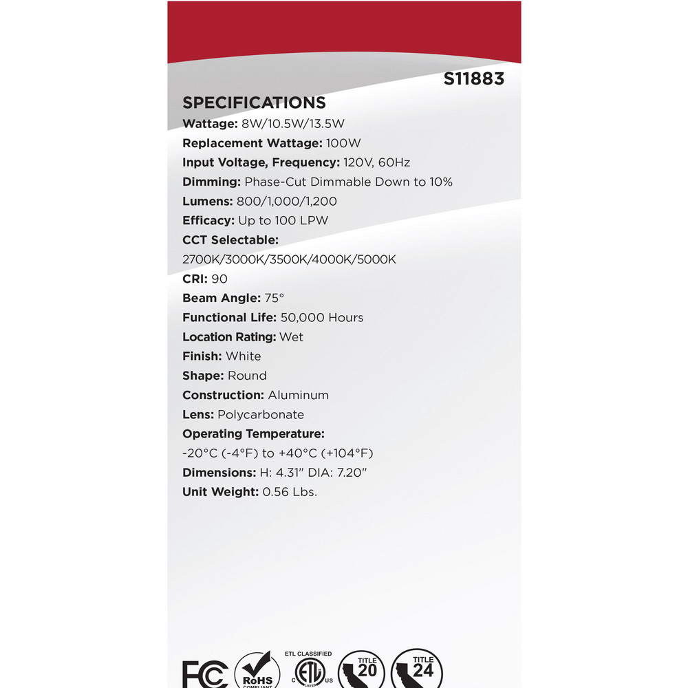 Value Collection LED Lamp: Commercial, Industrial, Office & Residential, T5, 3.000W, Miniature Bi-Pin Base - S11902