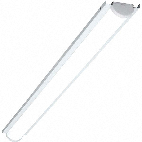 Euri Lighting 4 ft. LED Suspended Up & Down Light / Directional / 0-10V Dimmable / 50 W / AC100-277 V  / 5000 lm / 120° / 3000/4000/5000 K / 80 CRI / 100 lm/W / 0.9 pf / 0.6 A / 50,000 Hrs. / Damp Rated / ETL / DLC / Frosted Plastic Lens / Aluminum Alloy Housing / 5 Yrs. Limited Warranty - EUD4-50W103SW