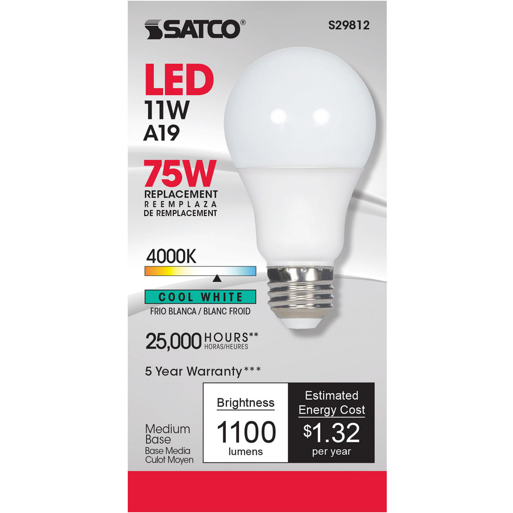 Value Collection LED Lamp: Commercial, Industrial, Office & Residential, T8, 14.000W, Medium Bi-Pin Base - S39914