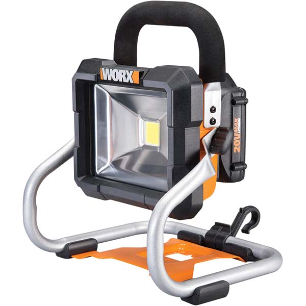 Woodhead Electrical Cordless Work Light: Fluorescent, 1,800 Lumens - 1090-HZ
