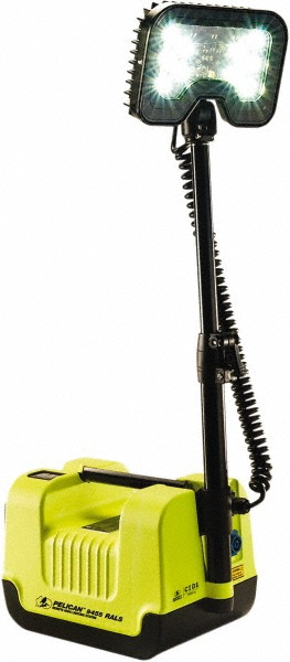 Woodhead Electrical Cordless Work Light: Fluorescent, 1,800 Lumens - 1090-HZ