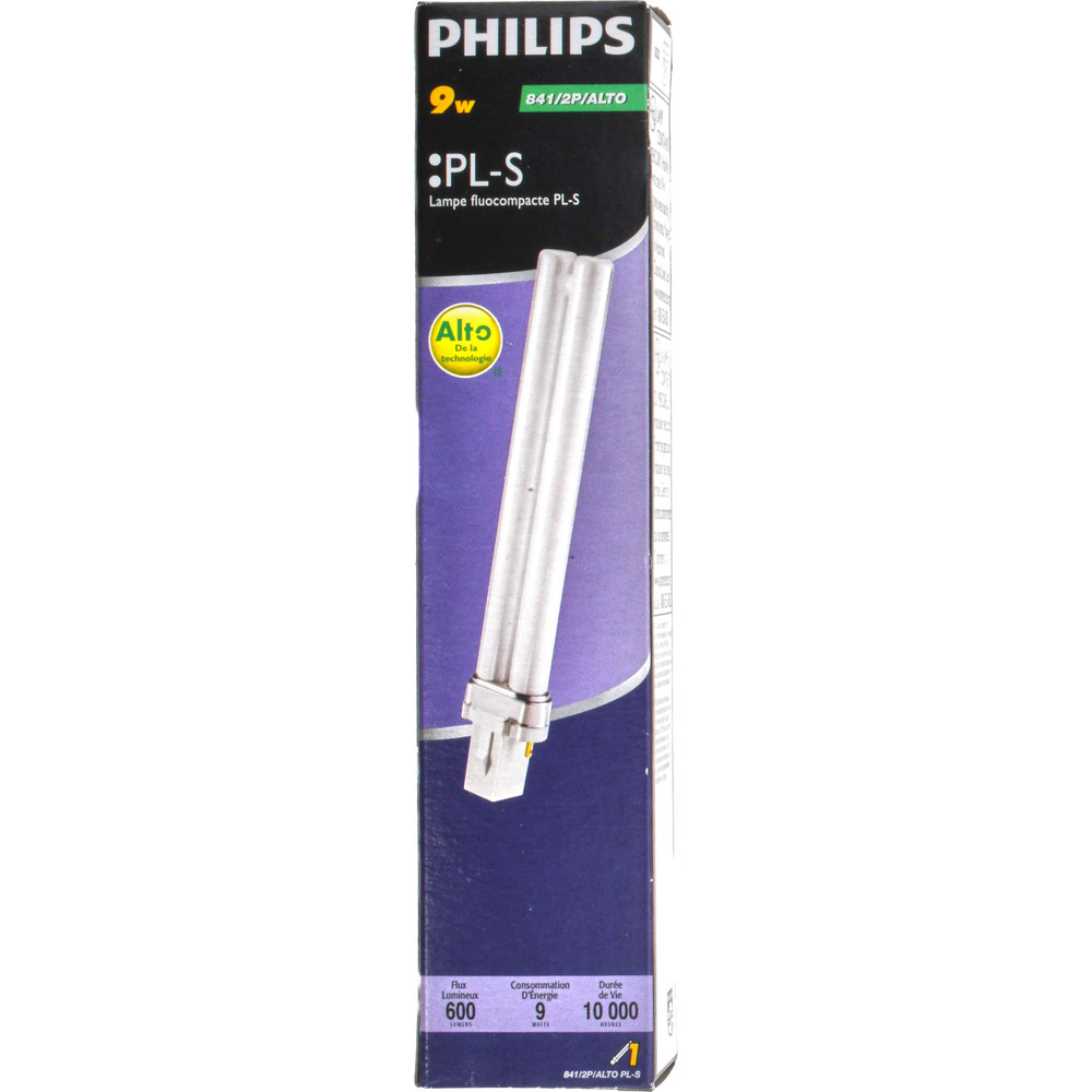 Mule Fluorescent Commercial & Industrial Lamp: 9 Watts, T2, Medium Screw Base - 1T2409