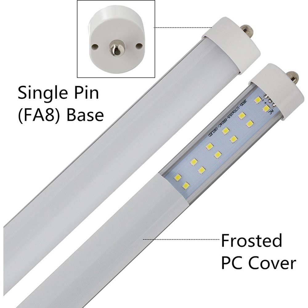 Metro LED LED Commercial & Industrial Lamp: 45 Watts, T8, Single Pin Base - T8845WTF5K