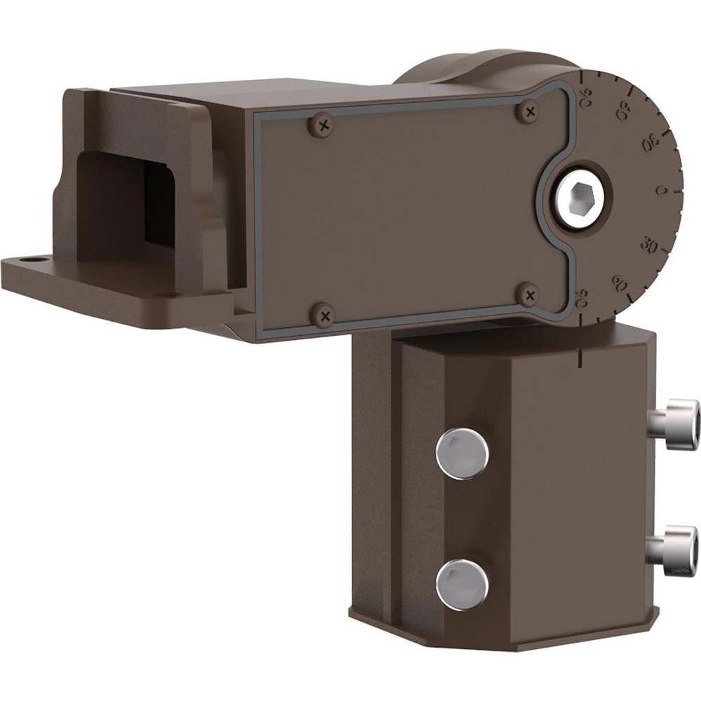 Commercial LED Fixture Mounting & Housing Kits: Material: Aluminum; Kit Type: Mounting; Mounting Type: Slipfitter-Yoke - LMOUNTSLIPFITQ