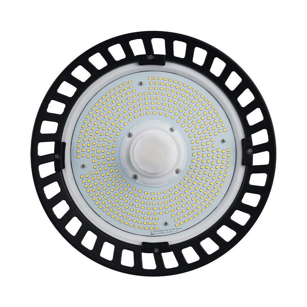 Euri Lighting 150w LED High Bay Light, with Lumileds 2835 led chips, up to 150lm/w, IP65 rated, with pre-install sensor base - EUHB-150W1050