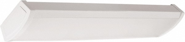 Lithonia Lighting Wraparound Light Fixtures: Lamp Type: LED; Mounting Type: Screw; Number of Lamps Required: 1; Recommended Environment: Indoor - 254RKP