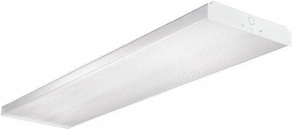 Lithonia Lighting 1 Lamp, 2 Ft. Long, 23 Watt, 2,248 Lumen, Surface Mounted, LED Lamp Wraparound Light Fixture - 254RKL