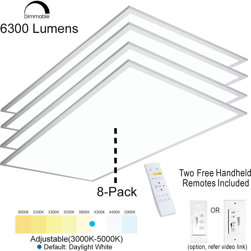 Commercial LED Troffers: Compatible Lamp Type: Fluorescent; Troffer Material: Aluminum - L2X2BTUNCLP7
