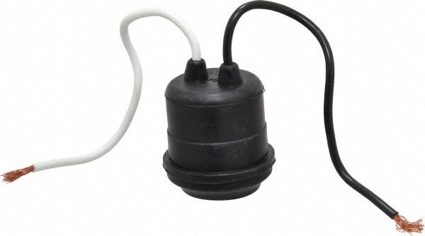 Pass & Seymour 2 Pin, 600 VAC, 660 Watt, Medium Base, Medium Bi-Pin Lamp Holder - 3901W
