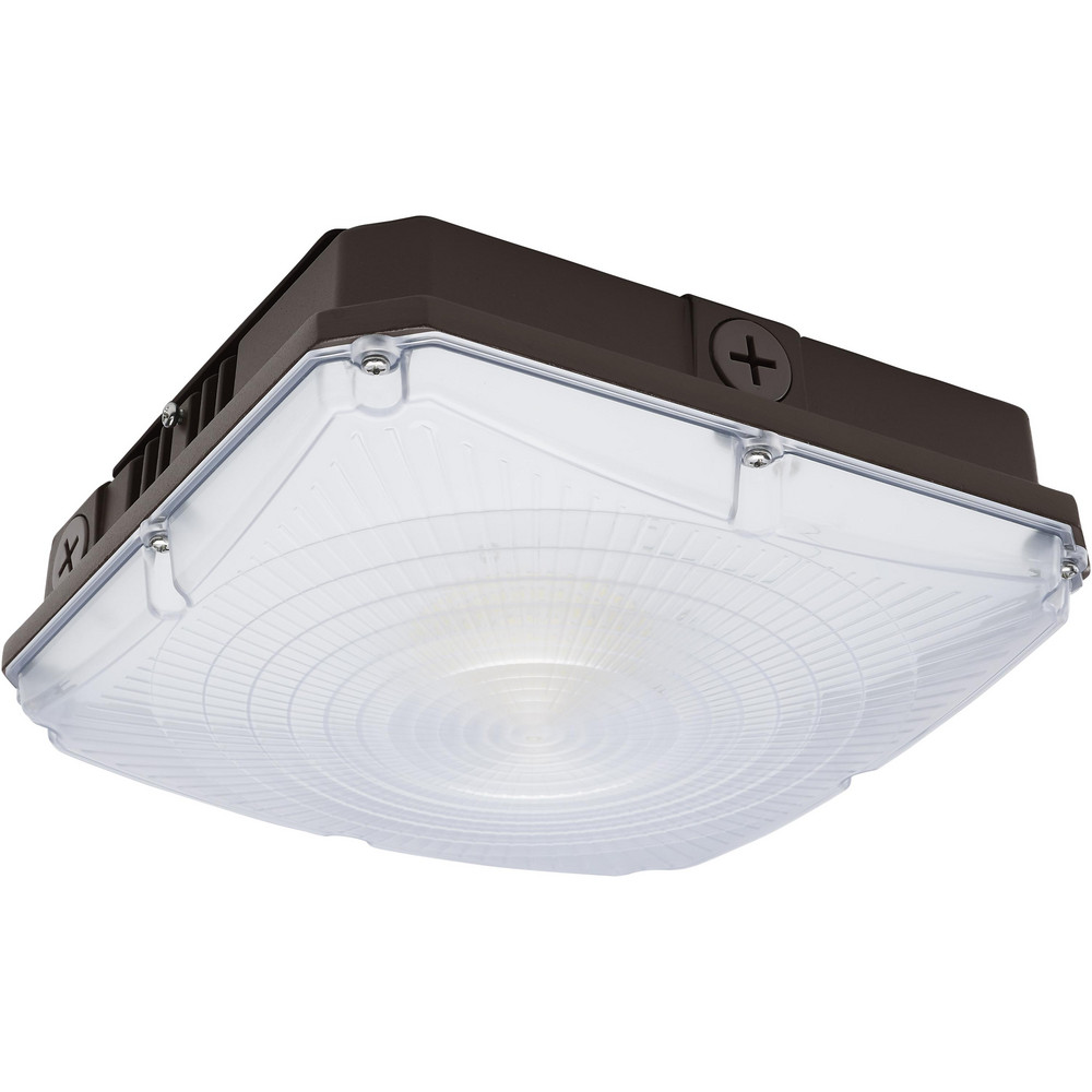 Commercial LED Parking Lot & Roadway Lights: Fixture Type: Entry Light, Parking Garage Light; Lens Material: Polycarbonate; Lamp Base Type: Integrated LED - L75W5KCNRCL11