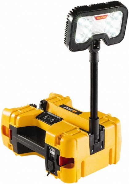 Pelican Products, Inc. Cordless Work Light: LED, 4,000 Lumens - 094800-0000-245