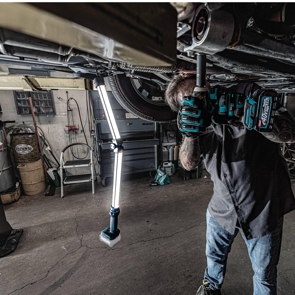 Makita Portable Work Lights: Portable Type: Horizontal Mount, Stand, Hook, Vertical Mount, Clamp Mount; Light Technology: LED; Lamp Type: LED - ML012G