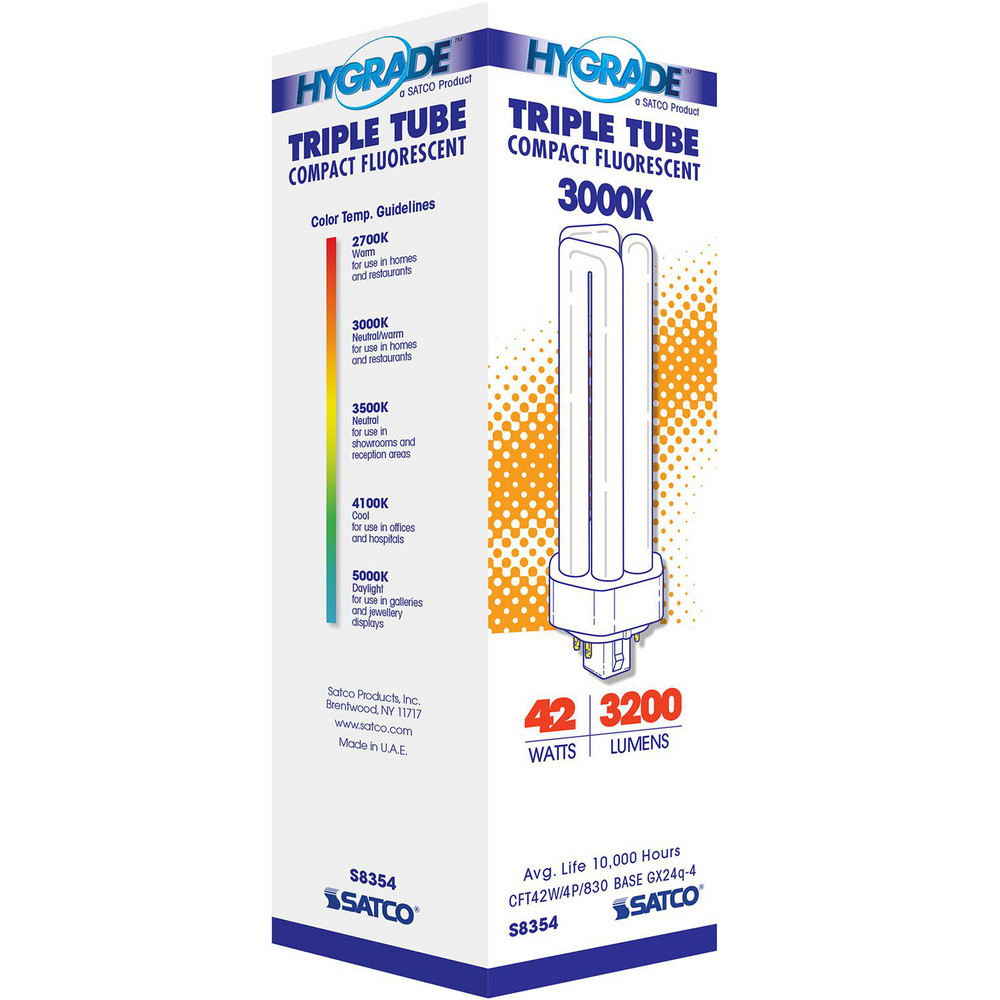 Value Collection Commercial, Industrial, Office & Residential  Fluorescent Lamp: 42.000 W, T4, 4-Pin - S8354