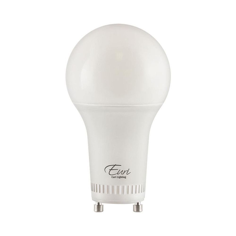 Euri Lighting LED Lamp: Commercial & Industrial, A19, 8.000W, 2-Pin Base - EA19-8W2050EG-2