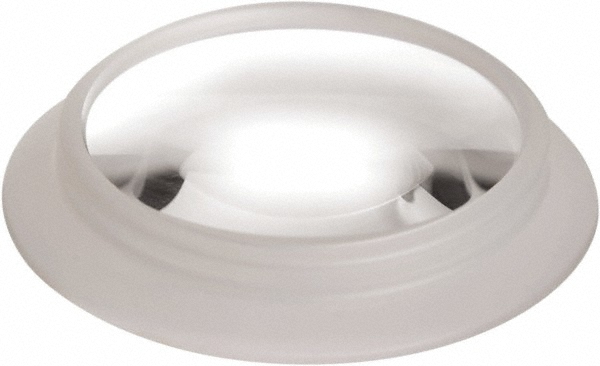 Vision Engineering 4 Diopter, 0.21' Long x 2-1/2" Wide, Glass & Silicone Task & Machine Light Magnifier Lens - SPD025980