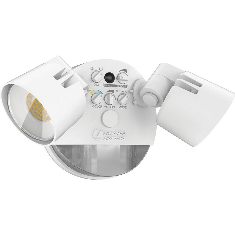 Lithonia Lighting 2 Head 20 Watt 120 V LED Floodlight Fixture - 271FJ0