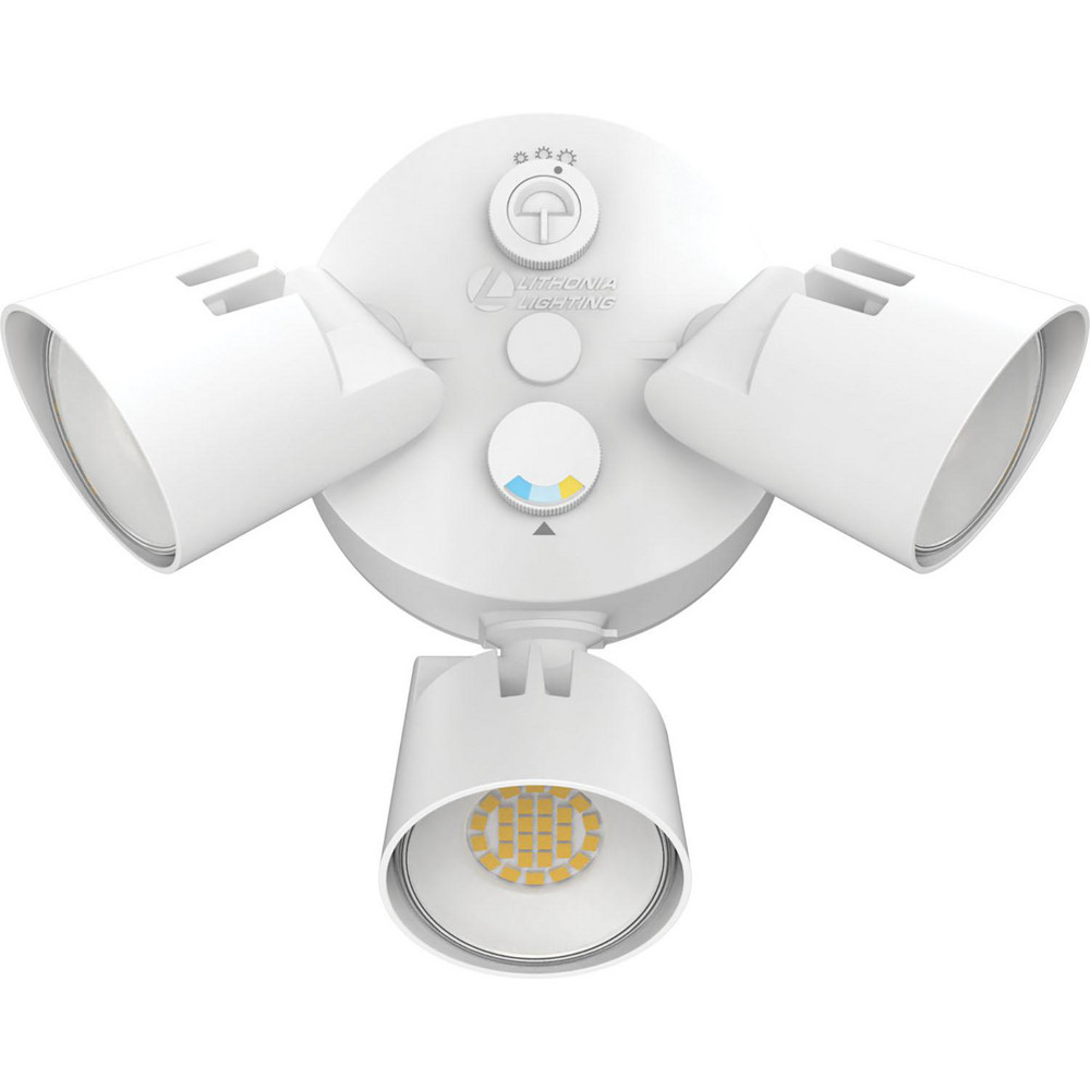 Lithonia Lighting 2 Head 20 Watt 120 V LED Floodlight Fixture - 271FJ0