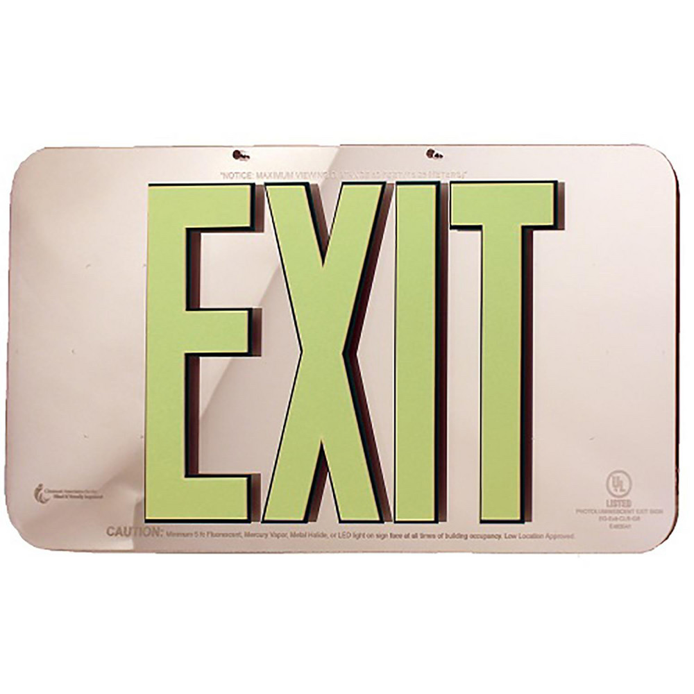 Value Collection Emergency Light & Exit Sign Accessories: Accessory Type: Universal Wire Guard for Lighted Exit Sign; For Use With: Emergency Light Units - SC900-W1