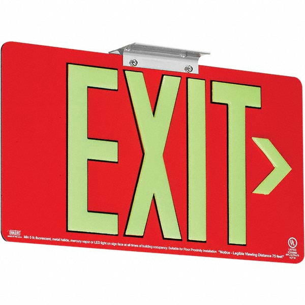 Value Collection Emergency Light & Exit Sign Accessories: Accessory Type: Universal Wire Guard for Lighted Exit Sign; For Use With: Emergency Light Units - SC900-W1