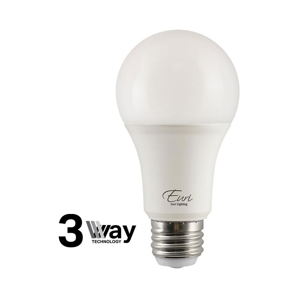 Euri Lighting LED Lamp: Commercial & Industrial, A19, 14.000W, Medium Screw Base - EA19-14W2100ET