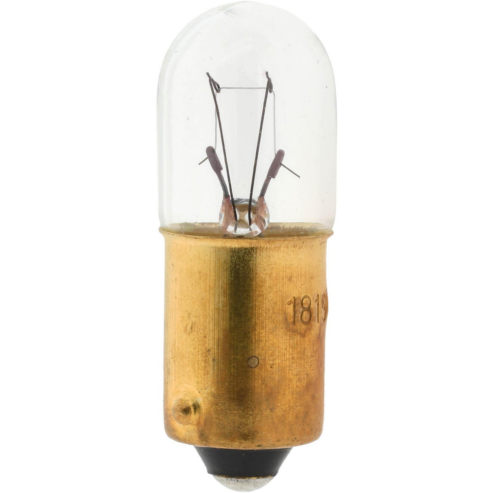 Eaton Cutler-Hammer 2.4 Watt, 120 Volt, Incandescent Miniature & Specialty T3-1/4 Lamp - 28-2468-7