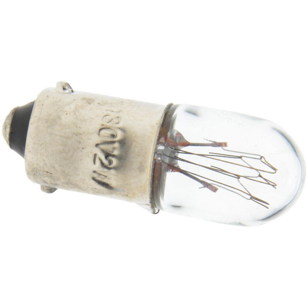 Eaton Cutler-Hammer 2.4 Watt, 120 Volt, Incandescent Miniature & Specialty T3-1/4 Lamp - 28-2468-7
