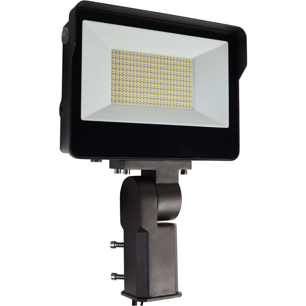 Lithonia Lighting Floodlight Fixtures: Mounting Type: Slipfitter-Yoke; Housing Color: Dark Bronze; Lumens: 8500, 14000, 10500; Housing Material: Aluminum; Lamp Type: LED - 276ALW