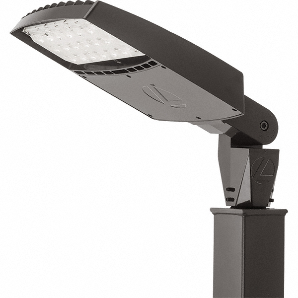 Lithonia Lighting Floodlight Fixtures: Mounting Type: Slipfitter-Yoke; Housing Color: Dark Bronze; Lumens: 8500, 14000, 10500; Housing Material: Aluminum; Lamp Type: LED - 276ALW