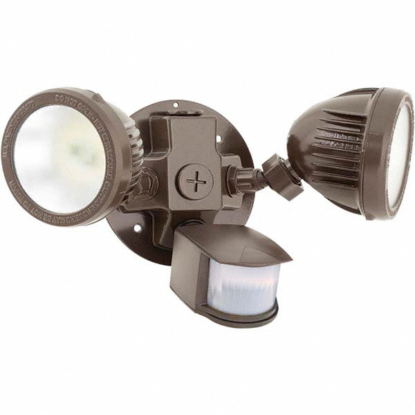 eLEDing Motion Sensing Light Fixtures: Detection Angle: 180; Number of Heads: 1; Detection Distance (Feet): 30 ft - EE805W56-WW