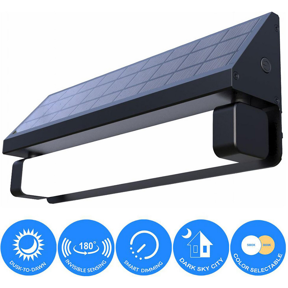 eLEDing Motion Sensing Light Fixtures: Detection Angle: 180; Number of Heads: 1; Detection Distance (Feet): 30 ft - EE805W56-WW